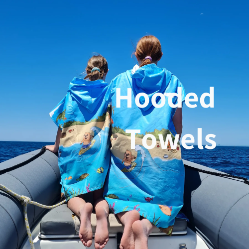 Hooded Towel Hooded Beach Towel Sandy Toes Beachwear