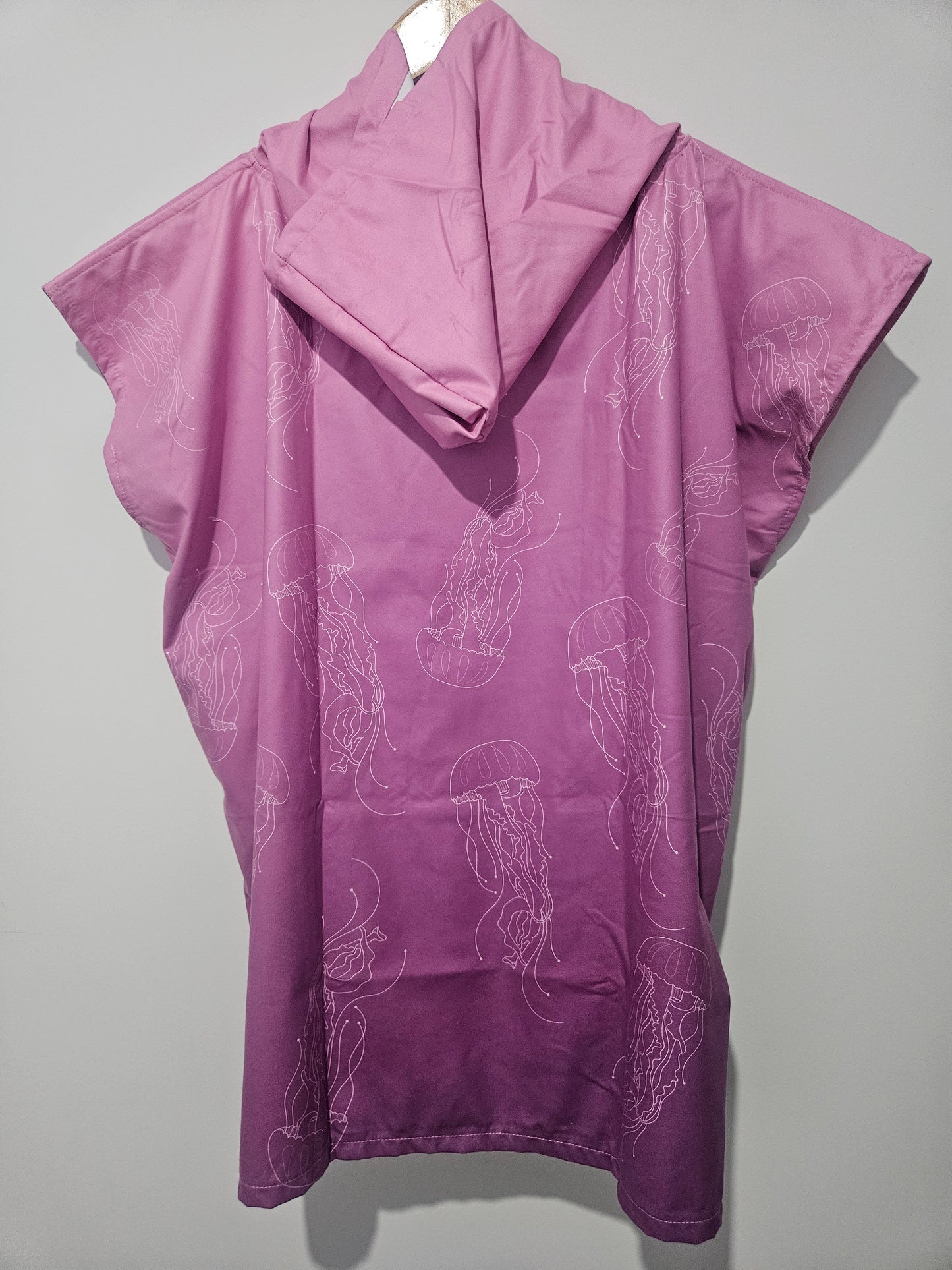 Purple Jellyfish Kids Hooded Towel | Hooded Towel Kids | Sandy Toes Beachwear