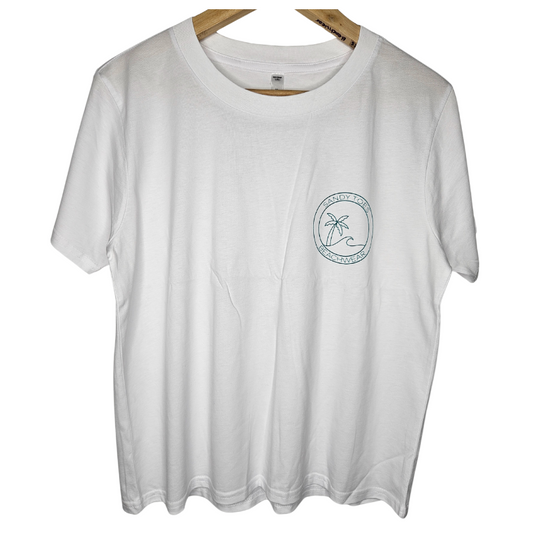 White T-Shirt | T-Shirts | Sandy Toes Beachwear