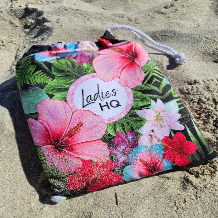 sand free beach towel with bag